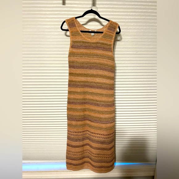Like new Crochet Tank Dress Medium - Picture 1 of 5